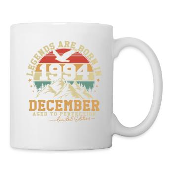 Décembre 1994 Vintage Anniversaire 1994 Cadeau - Mug blanc - blanc - Droite