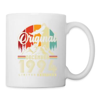 Original Décembre 1994 Vintage Anniversaire - Mug blanc - blanc - Droite