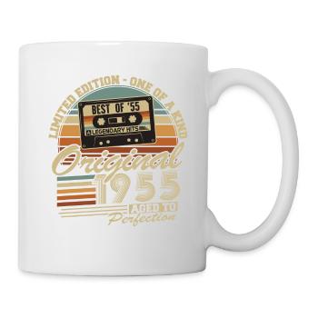 Original 1955 Vintage Rétro Cadeau d’anniversaire - Mug blanc - blanc - Droite
