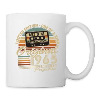 Original 1965 Vintage Rétro Cadeau d’anniversaire - Mug blanc - blanc - Droite