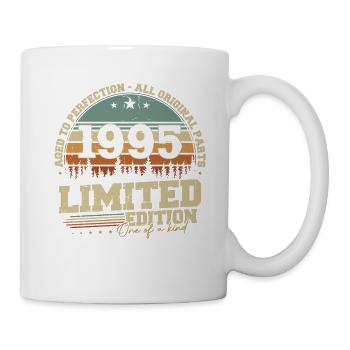 Vintage 1995 Vintage Retro Birthday Gift - Mug - white - Right
