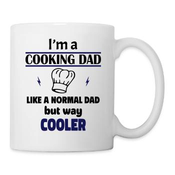 Ich bin ein Koch Papa - Tasse - Weiß - Rechts