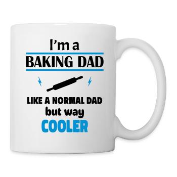 I'm a baking dad - Mug - white - Right