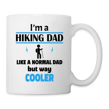 I'm a hiking dad - Mug - white - Right