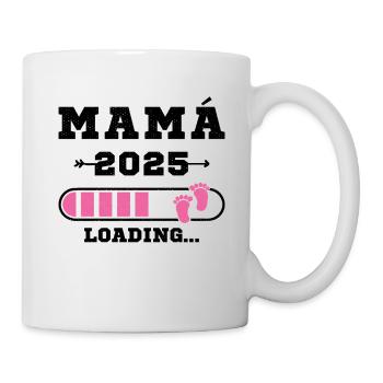 Mom 2025 Mom-to-be Carrying Pregnancy - Mug - white - Right