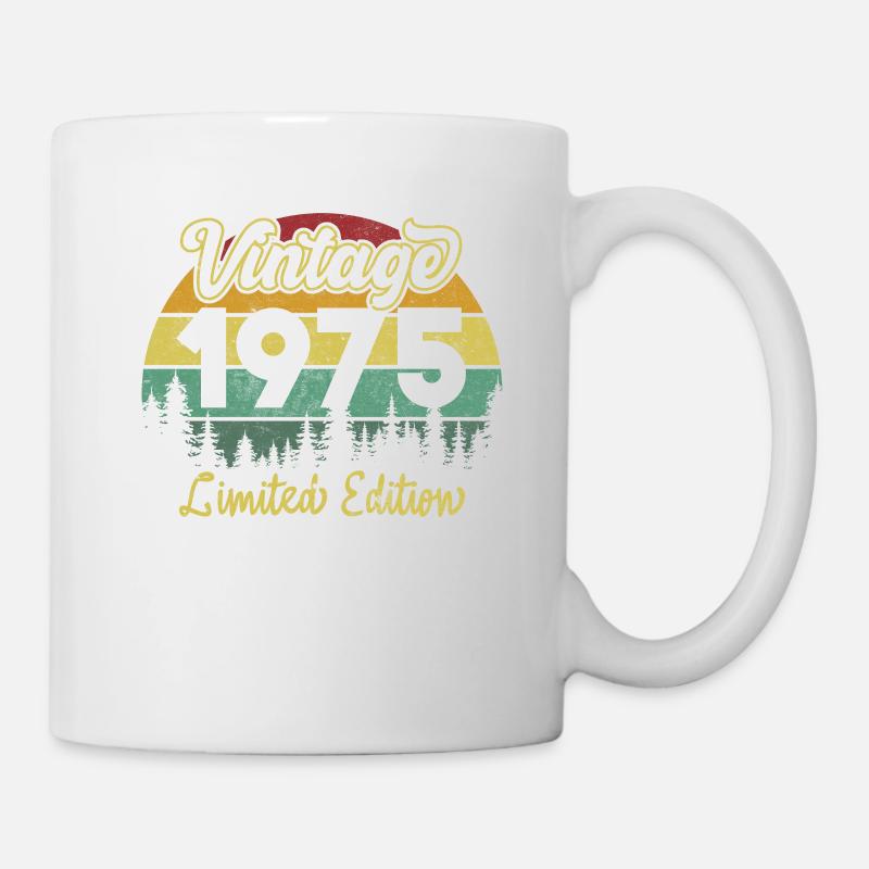Vintage 1975 limited edition - Mug blanc - blanc