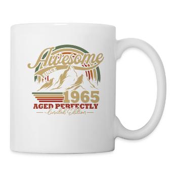 Vintage 1965 Vintage Retro Birthday Gift - Mug - white - Right