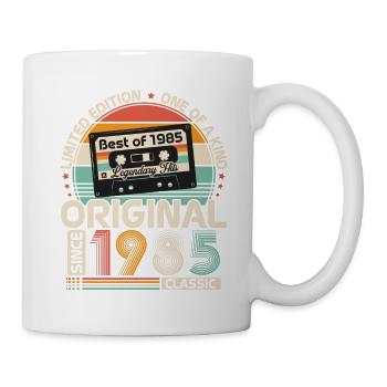 Original 1985 Vintage Retro Birthday Gift - Mug - white - Right