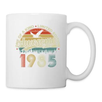 Vintage 1985 Rétro Cadeau D'anniversaire 40 Ans - Mug blanc - blanc - Droite