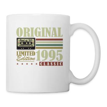 Original 1995 Vintage Retro Birthday Gift - Mug - white - Right