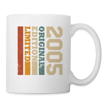 Original 2005 Vintage Retro Birthday Gift - Mug - white - Right