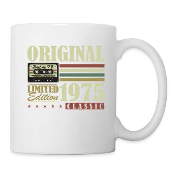 Original 1975 Vintage Rétro Cadeau d’anniversaire - Mug blanc - blanc - Droite
