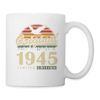 Original 1945 Vintage Vintage Birthday Gift - Mug - white - Right