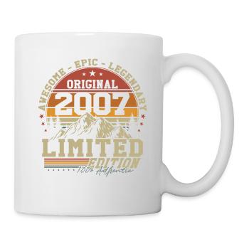 Original 2007 Vintage Cadeau d’anniversaire - Mug blanc - blanc - Droite