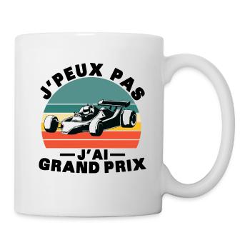Ich kann nicht, ich habe einen tollen Preis - Tasse - Weiß - Rechts