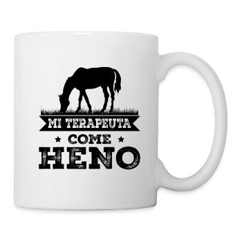 My Therapist Eats Hay - Mug - white - Right