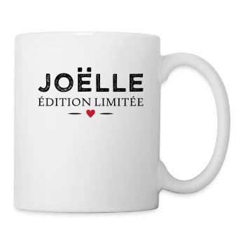 Humour Joëlle édition limitée Femme prénom Joëlle - Mug blanc - blanc - Droite