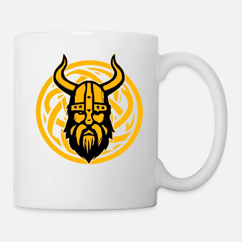 Wikinger - Tasse - Weiß