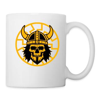 Wikinger - Tasse - Weiß - Rechts