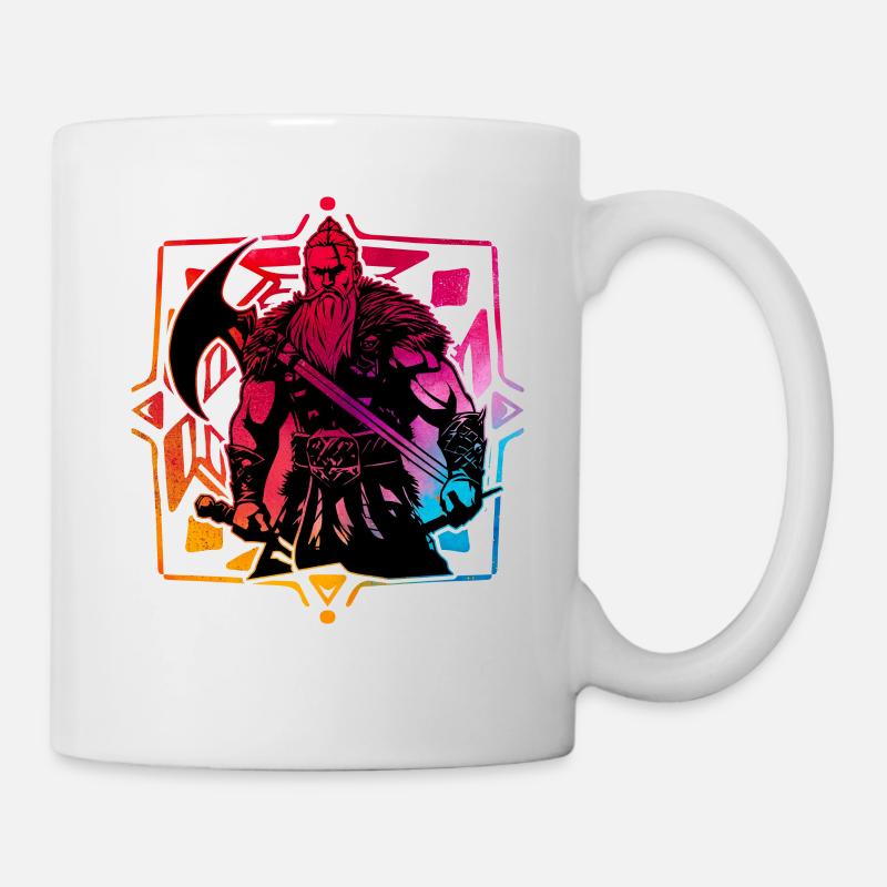 Wikinger - Tasse - Weiß
