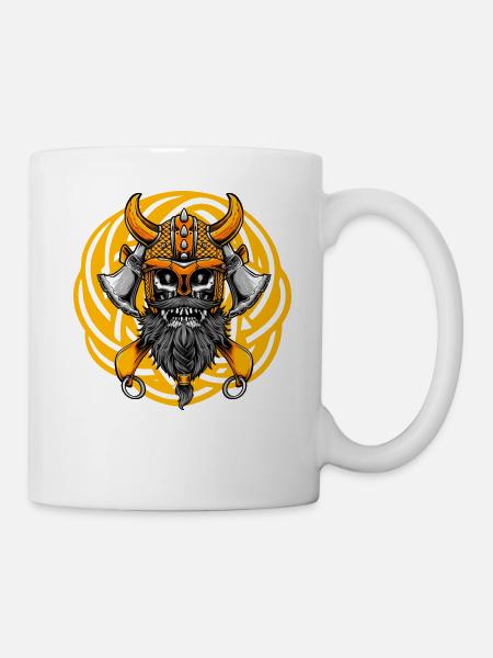 Wikinger - Tasse - Weiß