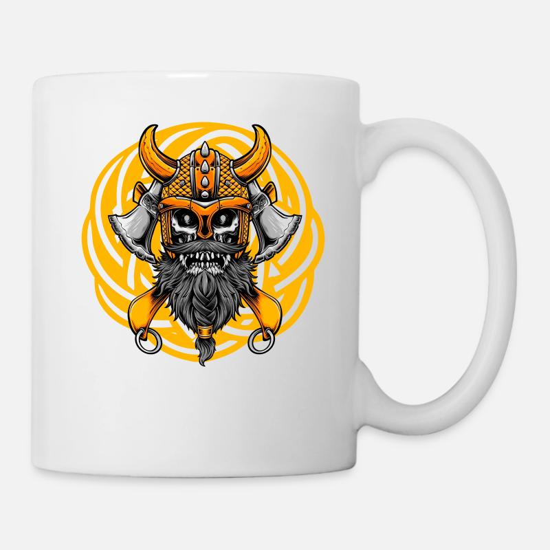 Wikinger - Tasse - Weiß