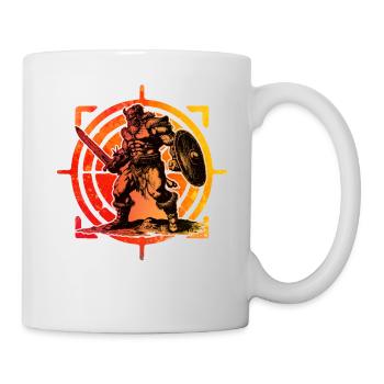 Wikinger - Tasse - Weiß - Rechts