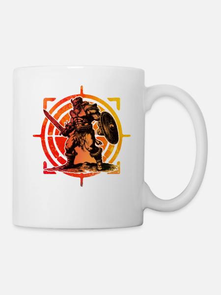 Wikinger - Tasse - Weiß