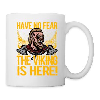 N’ayez crainte, le viking est là - Mug blanc - blanc - Droite