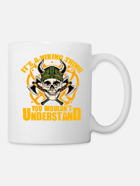 C’est un truc viking que vous ne comprendriez pas - Mug blanc - blanc