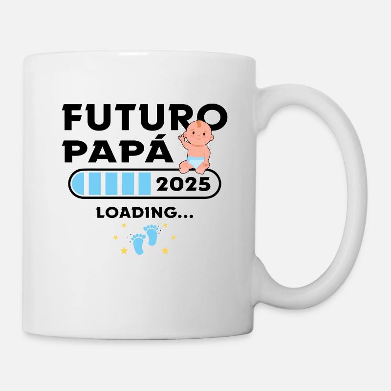 Zukunft Papst 2025 Erstvater 2025 - Tasse - Weiß