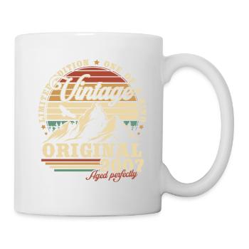 Vintage 2007 Original Birthday Gift - Mug - white - Right