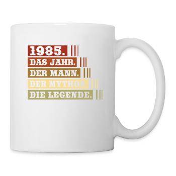 Vintage Born 1985 Man Myth Legend - Mug - white - Right