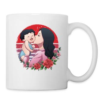 Maman de la fée Une - Mug blanc - blanc - Droite