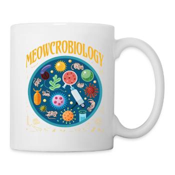 Meowcrobiology - Mug - white - Right