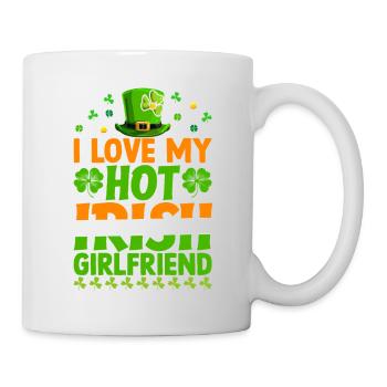 J’adore ma copine irlandaise sexy - Mug blanc - blanc - Droite