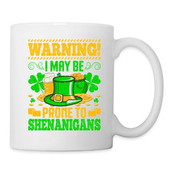 Warnung: Ich könnte anfällig für Spielereien sein - Tasse - Weiß - Rechts