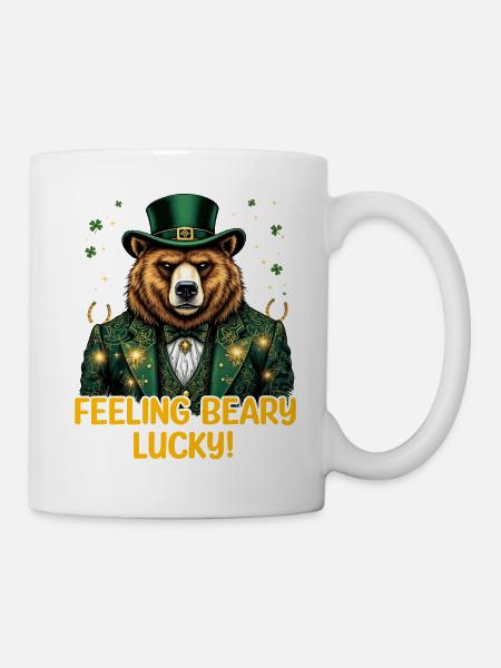 Bäriges Glück - Tasse - Weiß