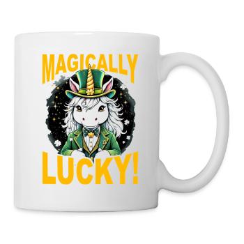Magisches Glück - Tasse - Weiß - Rechts