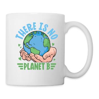 Il n’y a pas de planète B - Mug blanc - blanc - Droite