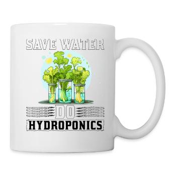 Save Water do Hydroponics - Mug - white - Right