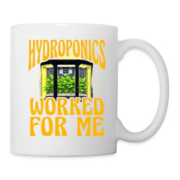 Hydroponics worked for me - Mug - white - Right