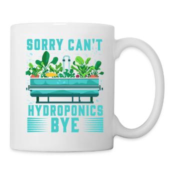 Sorry can't Hydroponics Bye - Mug - white - Right