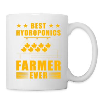 Best Hydroponics Farmer ever - Mug - white - Right