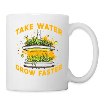 Take water grow faster - Mug - white - Right