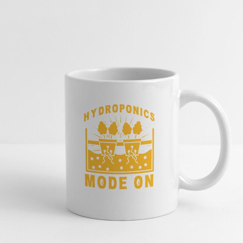Mode hydroponique activé Mug blanc
