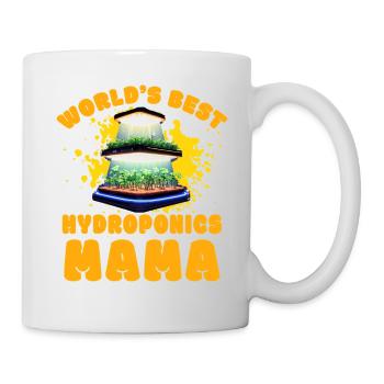 World's best Hydroponics Mama - Mug - white - Right