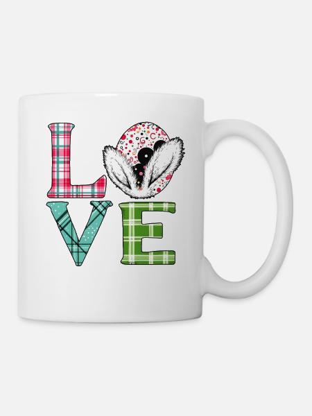 Liebe Ostern - Tasse - Weiß