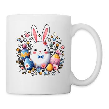 Osterhase - Tasse - Weiß - Rechts