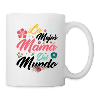 The Best Mom in the World Mother's Day Gift - Mug - white - Right